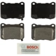 Purchase Top-Quality Plaquettes arrière semi-métallique par BOSCH - BE1366 pa1