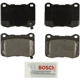 Purchase Top-Quality Rear Semi Metallic Pads by BOSCH - BE1366 pa6