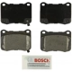 Purchase Top-Quality Plaquettes arrière semi-métallique par BOSCH - BE1366 pa8