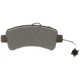 Purchase Top-Quality Rear Semi Metallic Pads by BOSCH - BE1746H pa1