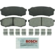 Purchase Top-Quality Plaquettes arrière semi-métallique par BOSCH - BE606H pa1