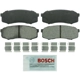 Purchase Top-Quality Plaquettes arrière semi-métallique par BOSCH - BE606H pa4
