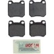 Purchase Top-Quality Plaquettes arrière semi-métallique par BOSCH - BE811 pa1