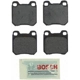 Purchase Top-Quality Plaquettes arrière semi-métallique par BOSCH - BE811 pa2