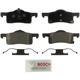 Purchase Top-Quality Plaquettes arrière semi-métallique par BOSCH - BE935H pa9