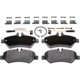 Purchase Top-Quality BRAKEBEST - M1317 - Rear Semi-Metallic Brake Pads pa1