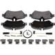 Purchase Top-Quality BRAKEBEST - M1317 - Rear Semi-Metallic Brake Pads pa2