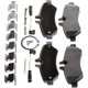 Purchase Top-Quality BRAKEBEST - M1317 - Rear Semi-Metallic Brake Pads pa4