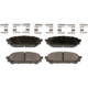 Purchase Top-Quality BRAKEBEST - SM1004 - Rear Semi Metallic Pads pa2