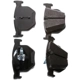 Purchase Top-Quality BRAKEBEST - SM1042 - Rear Semi Metallic Pads pa2