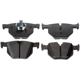 Purchase Top-Quality BRAKEBEST - SM1042 - Rear Semi Metallic Pads pa3