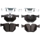 Purchase Top-Quality BRAKEBEST - SM1042A - Rear Semi Metallic Pads pa3