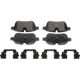 Purchase Top-Quality BRAKEBEST - SM1433 - Rear Semi-Metallic Brake Pads pa2