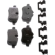 Purchase Top-Quality BRAKEBEST - SM1433 - Rear Semi-Metallic Brake Pads pa3