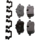 Purchase Top-Quality BRAKEBEST - SM1433 - Rear Semi-Metallic Brake Pads pa5