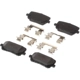 Purchase Top-Quality BRAKEBEST - SM1766 - Rear Semi Metallic Pads pa1