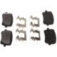 Purchase Top-Quality BRAKEBEST - SM1766 - Rear Semi Metallic Pads pa2