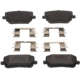 Purchase Top-Quality BRAKEBEST - SM1766 - Rear Semi Metallic Pads pa4