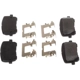 Purchase Top-Quality BRAKEBEST - SM1766 - Rear Semi Metallic Pads pa5