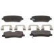 Purchase Top-Quality BRAKEBEST - SM1810 - Rear Semi Metallic Pads pa2