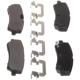Purchase Top-Quality BRAKEBEST - SM1810 - Rear Semi Metallic Pads pa5