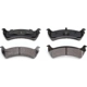 Purchase Top-Quality BRAKEBEST - SM667A - Rear Semi Metallic Pads pa2