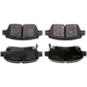 Purchase Top-Quality BRAKEBEST - SM683 - Rear Semi Metallic Pads pa4