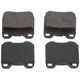 Purchase Top-Quality BRAKEBEST - SM709 - Rear Semi Metallic Pads pa1
