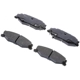 Purchase Top-Quality BRAKEBEST - SM732 - Rear Semi Metallic Pads pa1