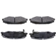 Purchase Top-Quality BRAKEBEST - SM732 - Rear Semi Metallic Pads pa2