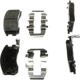 Purchase Top-Quality BRAKEBEST - SM814 - Rear Semi-Metallic Brake Pads pa4