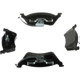 Purchase Top-Quality BRAKEBEST - SM858 - Rear Semi Metallic Pads pa2