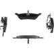 Purchase Top-Quality BRAKEBEST - SM858 - Rear Semi Metallic Pads pa3