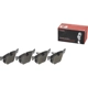 Purchase Top-Quality Rear Semi Metallic Pads by BREMBO - P06020 pa4