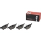 Purchase Top-Quality Rear Semi Metallic Pads by BREMBO - P06025 pa5