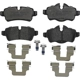 Purchase Top-Quality Rear Semi Metallic Pads by BREMBO - P06052 pa3