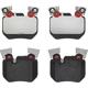 Purchase Top-Quality Rear Semi Metallic Pads by BREMBO - P06059 pa4