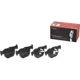 Purchase Top-Quality Rear Semi Metallic Pads by BREMBO - P06072 pa3