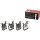 Purchase Top-Quality Rear Semi Metallic Pads by BREMBO - P06087 pa6