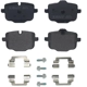 Purchase Top-Quality Rear Semi Metallic Pads by BREMBO - P06101 pa3