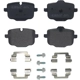 Purchase Top-Quality Rear Semi Metallic Pads by BREMBO - P06101 pa4