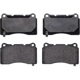 Purchase Top-Quality Rear Semi Metallic Pads by BREMBO - P09004 pa4