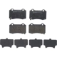 Purchase Top-Quality Rear Semi Metallic Pads by BREMBO - P30074 pa4