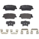 Purchase Top-Quality Rear Semi Metallic Pads by BREMBO - P30104 pa3