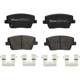 Purchase Top-Quality Rear Semi Metallic Pads by BREMBO - P30112 pa4