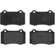 Purchase Top-Quality Rear Semi Metallic Pads by BREMBO - P36020 pa4
