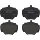 Purchase Top-Quality Rear Semi Metallic Pads by BREMBO - P44001 pa4