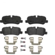 Purchase Top-Quality Rear Semi Metallic Pads by BREMBO - P44013 pa3