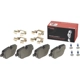 Purchase Top-Quality Rear Semi Metallic Pads by BREMBO - P44025 pa2