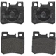 Purchase Top-Quality Rear Semi Metallic Pads by BREMBO - P50009 pa4